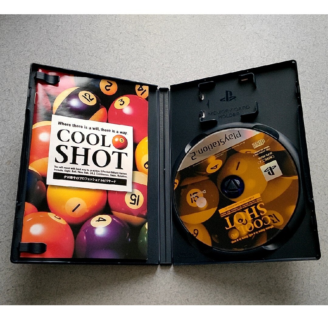 ps2ソフト COOLSHOT エンタメ/ホビーのゲームソフト/ゲーム機本体(家庭用ゲームソフト)の商品写真