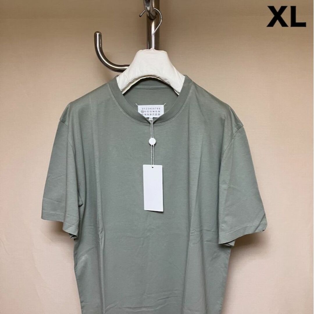 新品 XL 22ssマルジェラ オーガニックコットン Tシャツ グレー 4819