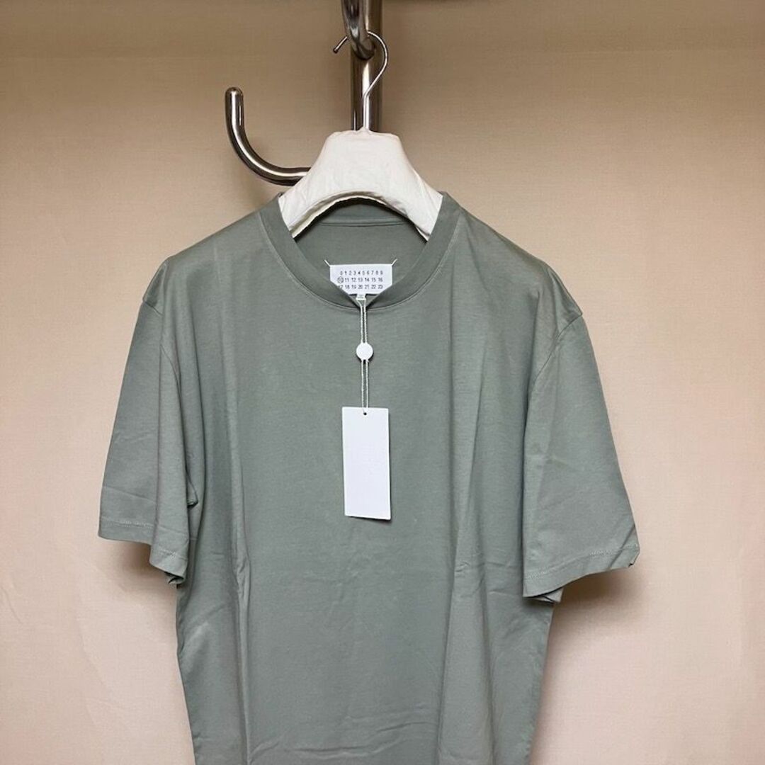 新品 XL 22ssマルジェラ オーガニックコットン Tシャツ グレー 4819