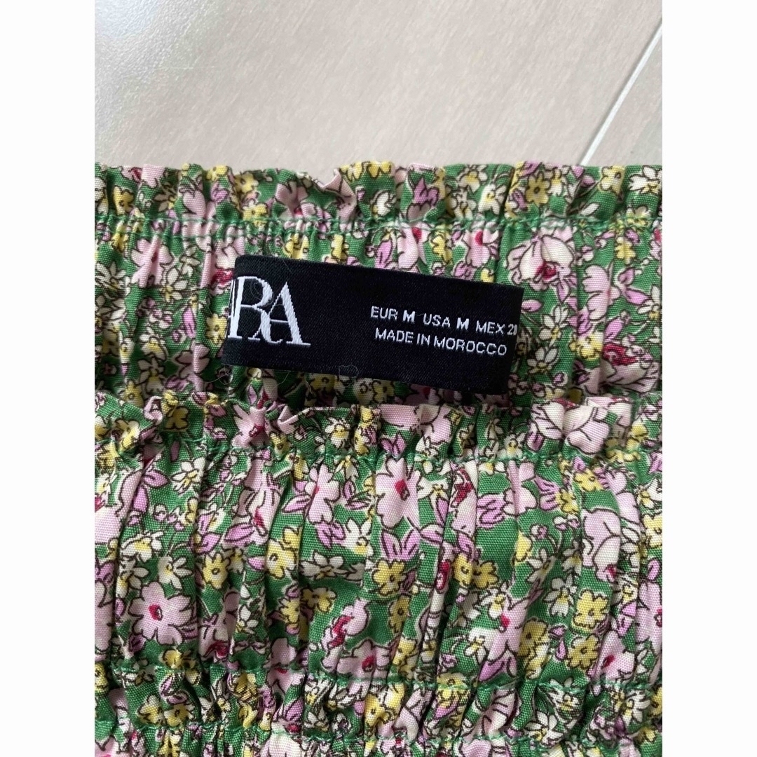 ZARA(ザラ)のZARA花柄プリントギャザースカート レディースのスカート(ロングスカート)の商品写真