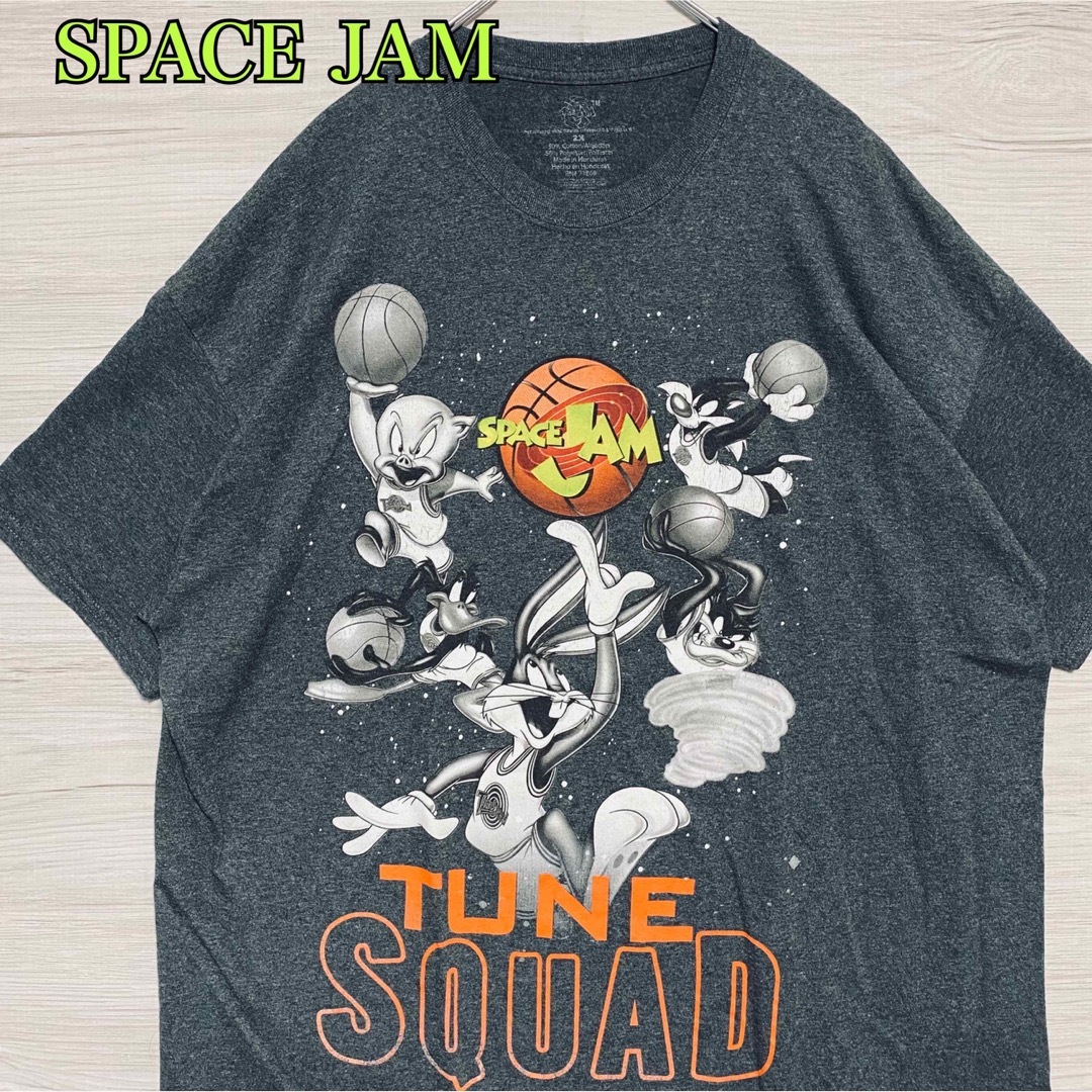 【入手困難】SPACE JAM Tシャツ　2XLサイズ　ゆったり　キャラクター