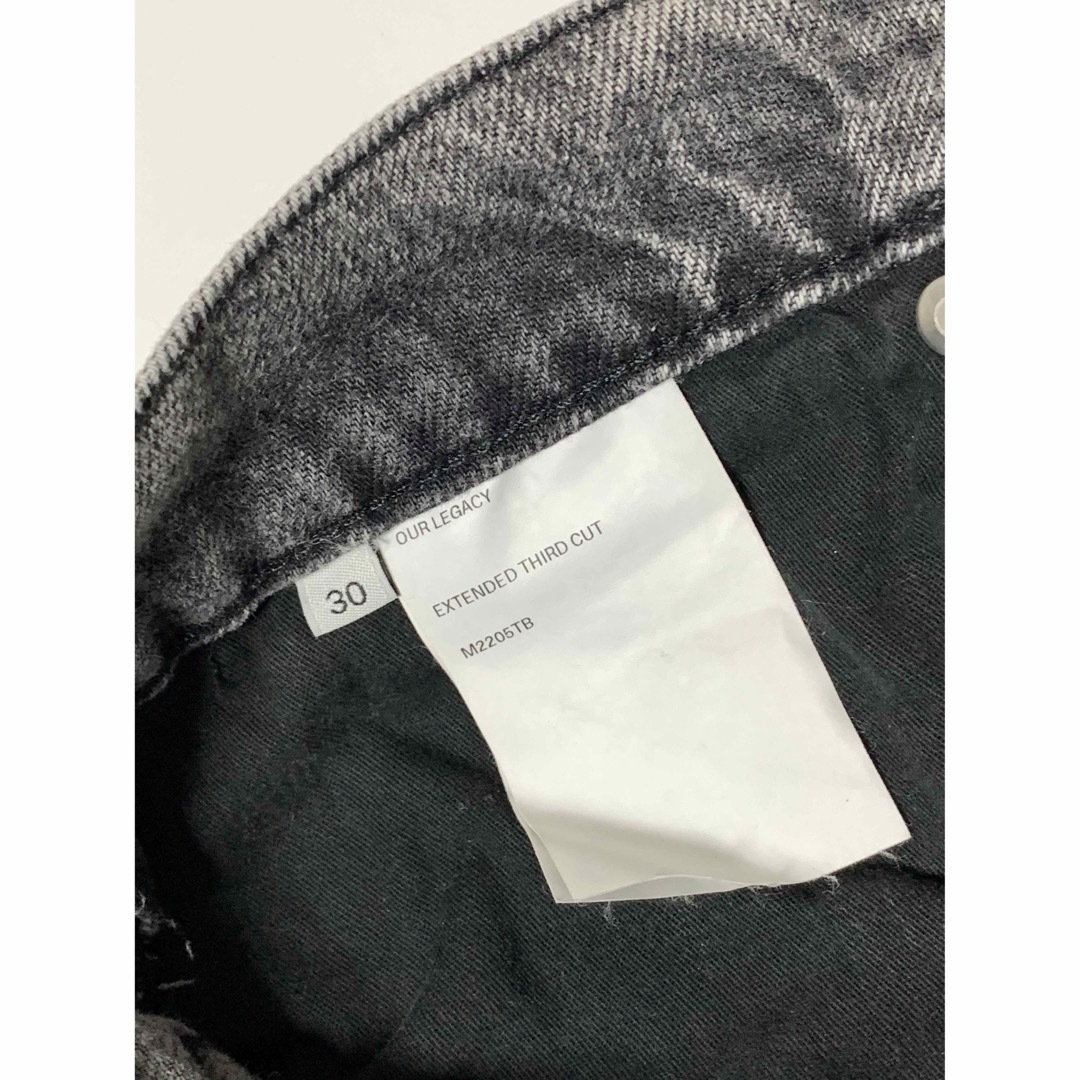 新品《 OUR LEGACY 》EXTENDED THIRD CUT JEANS