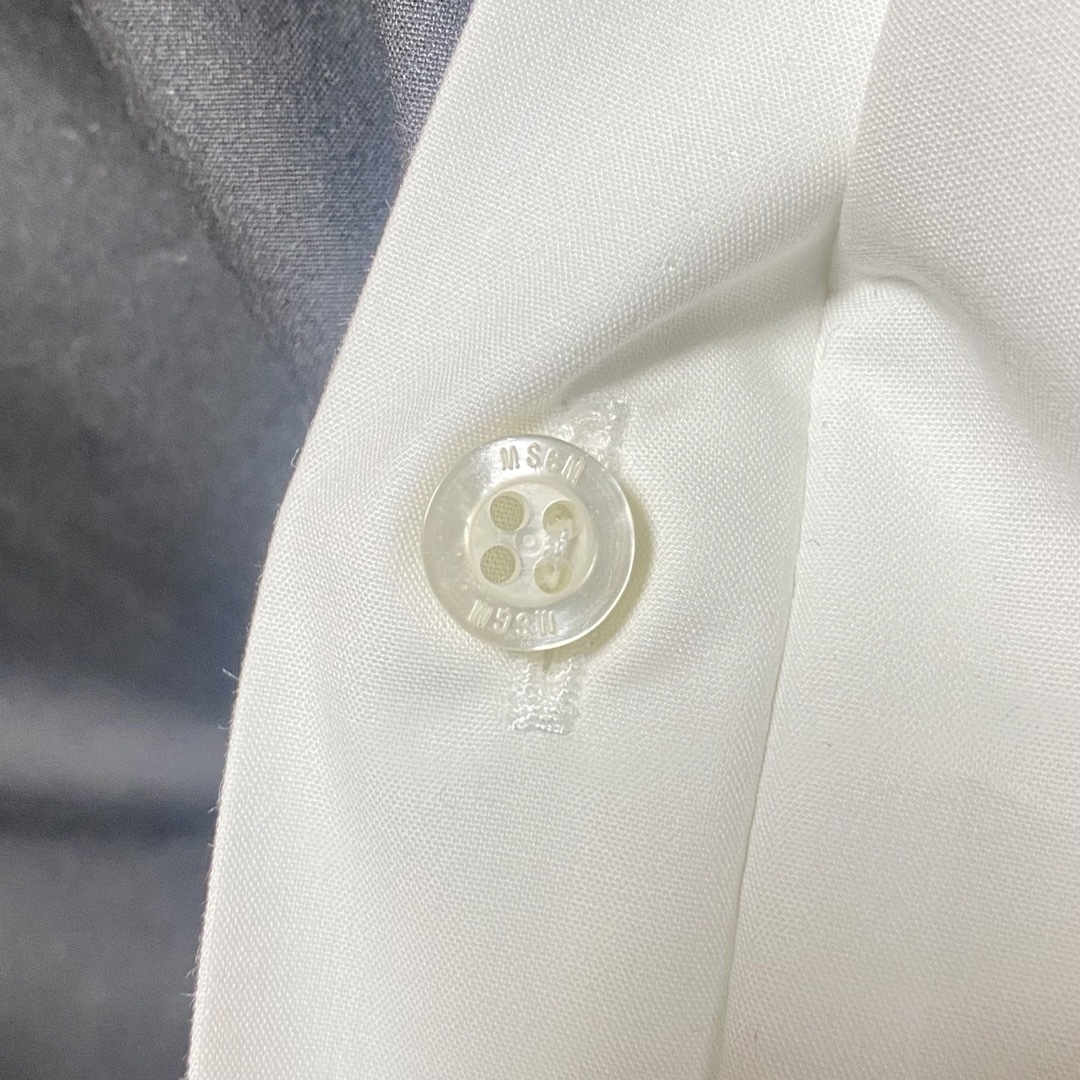 MSGM - ⚠️専用出品⚠️MSGM シャツ BIG LOGO コットンポプリンシャツ