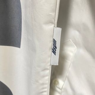 ⚠️専用出品⚠️MSGM シャツ BIG LOGO コットンポプリンシャツ