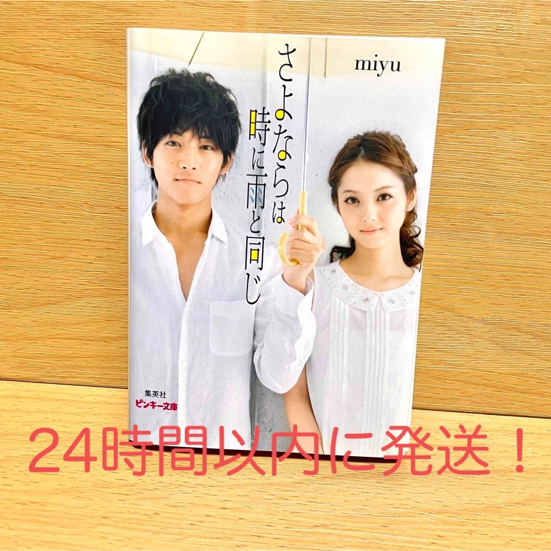 さよならは時に雨と同じ　小説　松坂桃李　佐々木希 エンタメ/ホビーの本(文学/小説)の商品写真