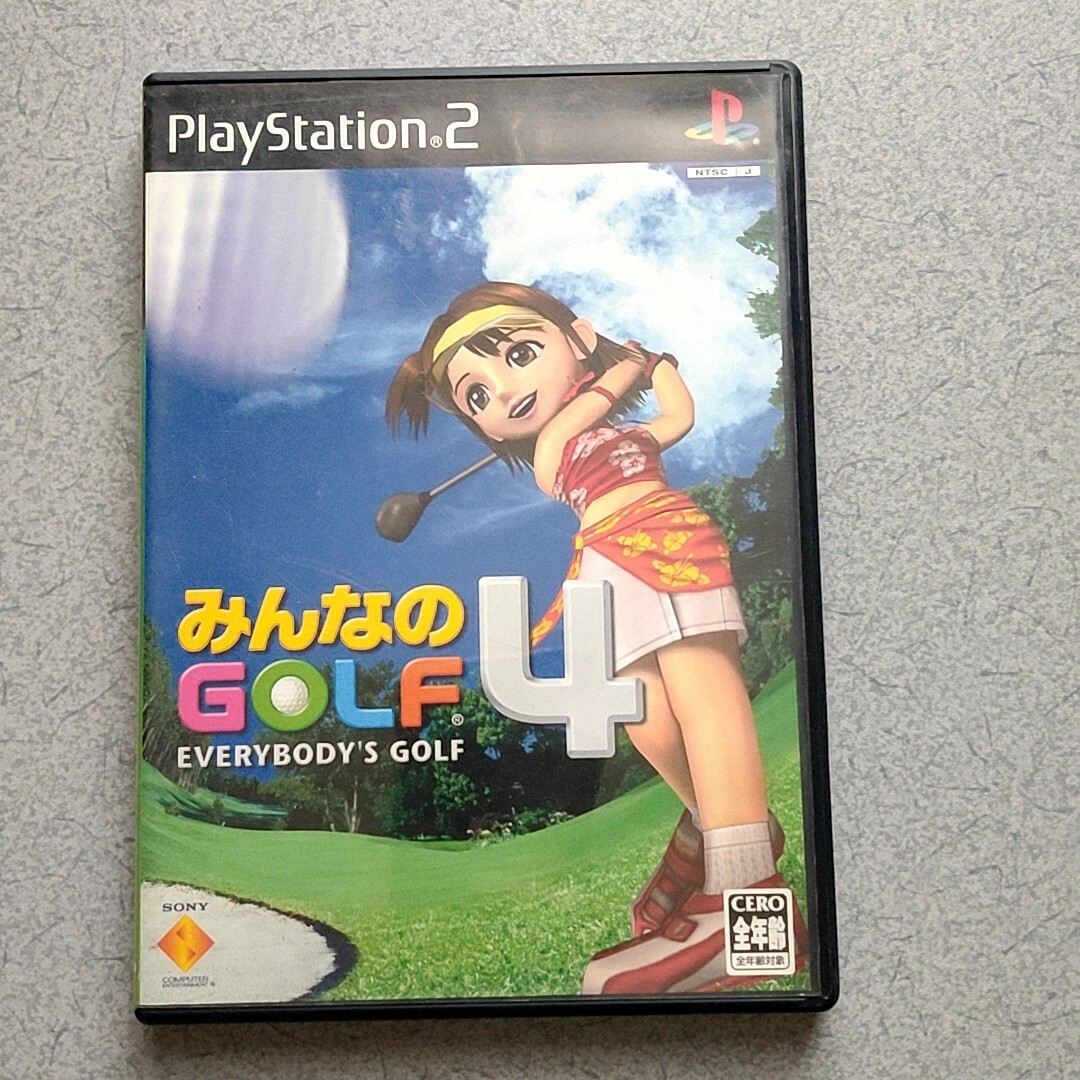 ps2ソフト みんなのGOLF4 エンタメ/ホビーのゲームソフト/ゲーム機本体(家庭用ゲームソフト)の商品写真