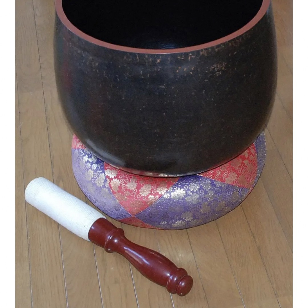 大徳寺りん/おりん/1尺5寸直径約45cm+総金丸布団16寸+紐巻専用 大徳寺りん/おりん/1尺5寸直径約45cm+総金丸布団16寸+紐巻専用