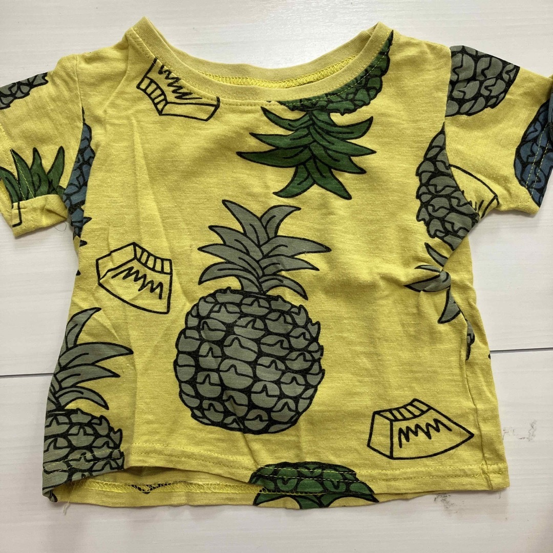 90サイズ　男女　半袖　4枚セット キッズ/ベビー/マタニティのキッズ服男の子用(90cm~)(Tシャツ/カットソー)の商品写真