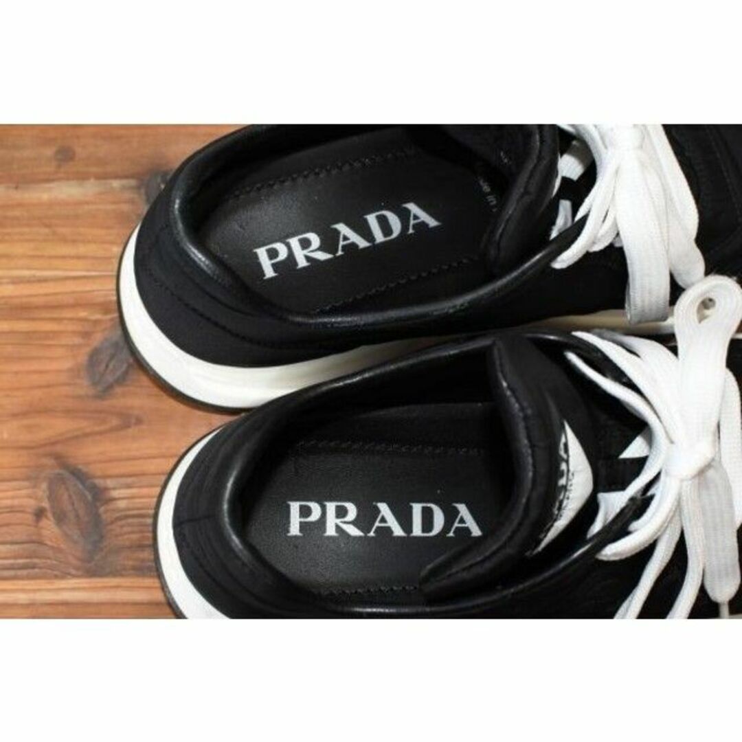 PRADA(プラダ)のSL AR0006 高級 近年モデル 美品 PRADA プラダ テスートナイロン レディースの靴/シューズ(スニーカー)の商品写真