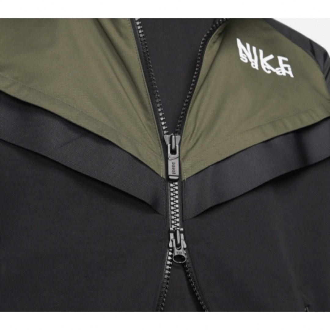 【新品!】ナイキ NIKE×サカイ Sacai ジップアップブルゾン(L)