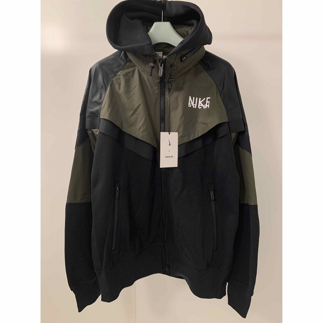 【新品!】ナイキ NIKE×サカイ Sacai ジップアップブルゾン(L)