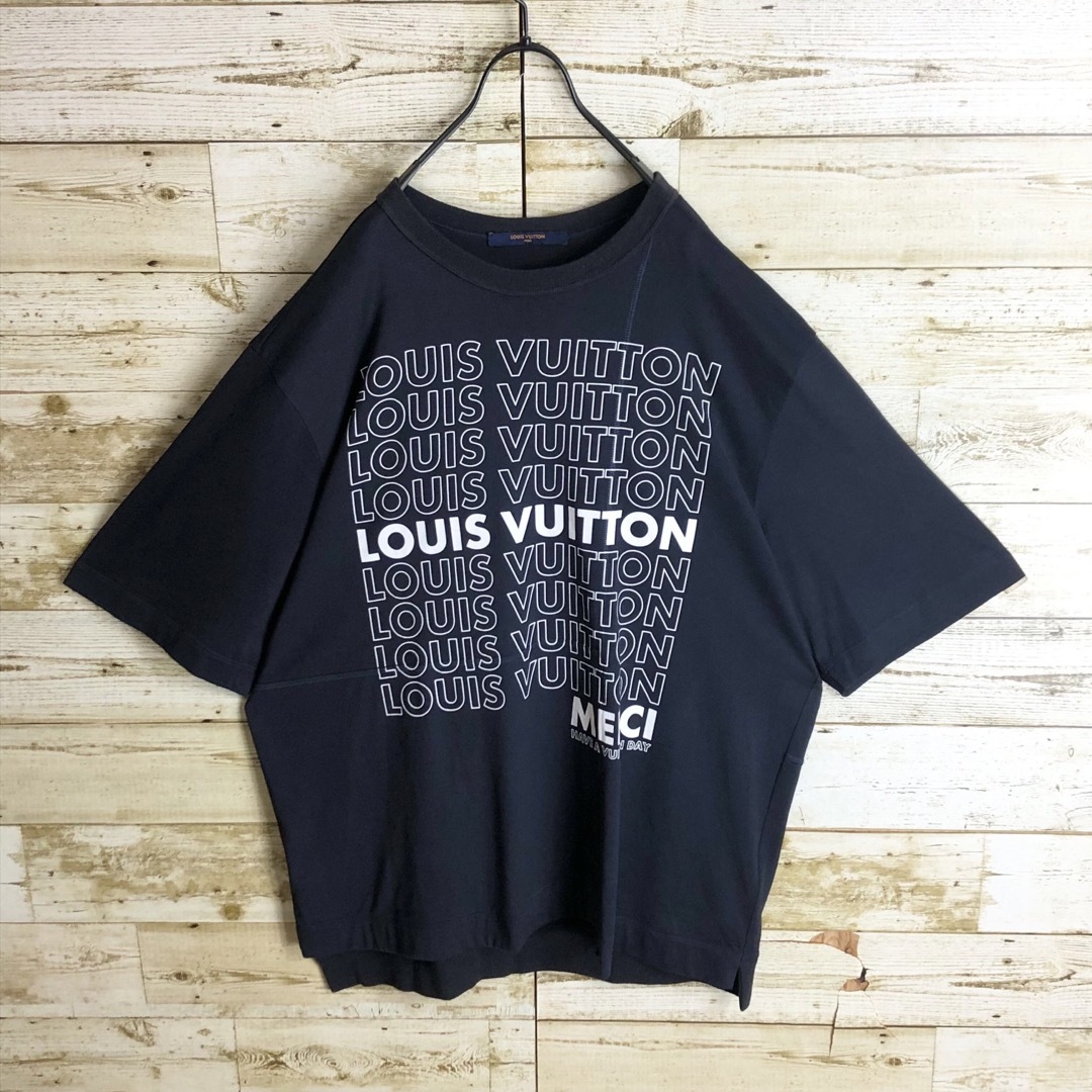 LOUIS VUITTON ルイヴィトン ビックロゴ入り tシャツ カットソー