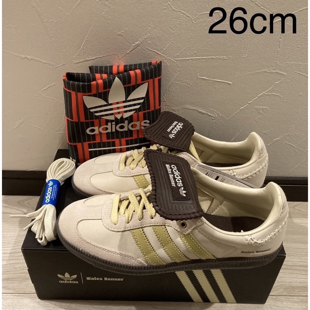 26cm Wales Bonner x Adidas Samba Nubuck