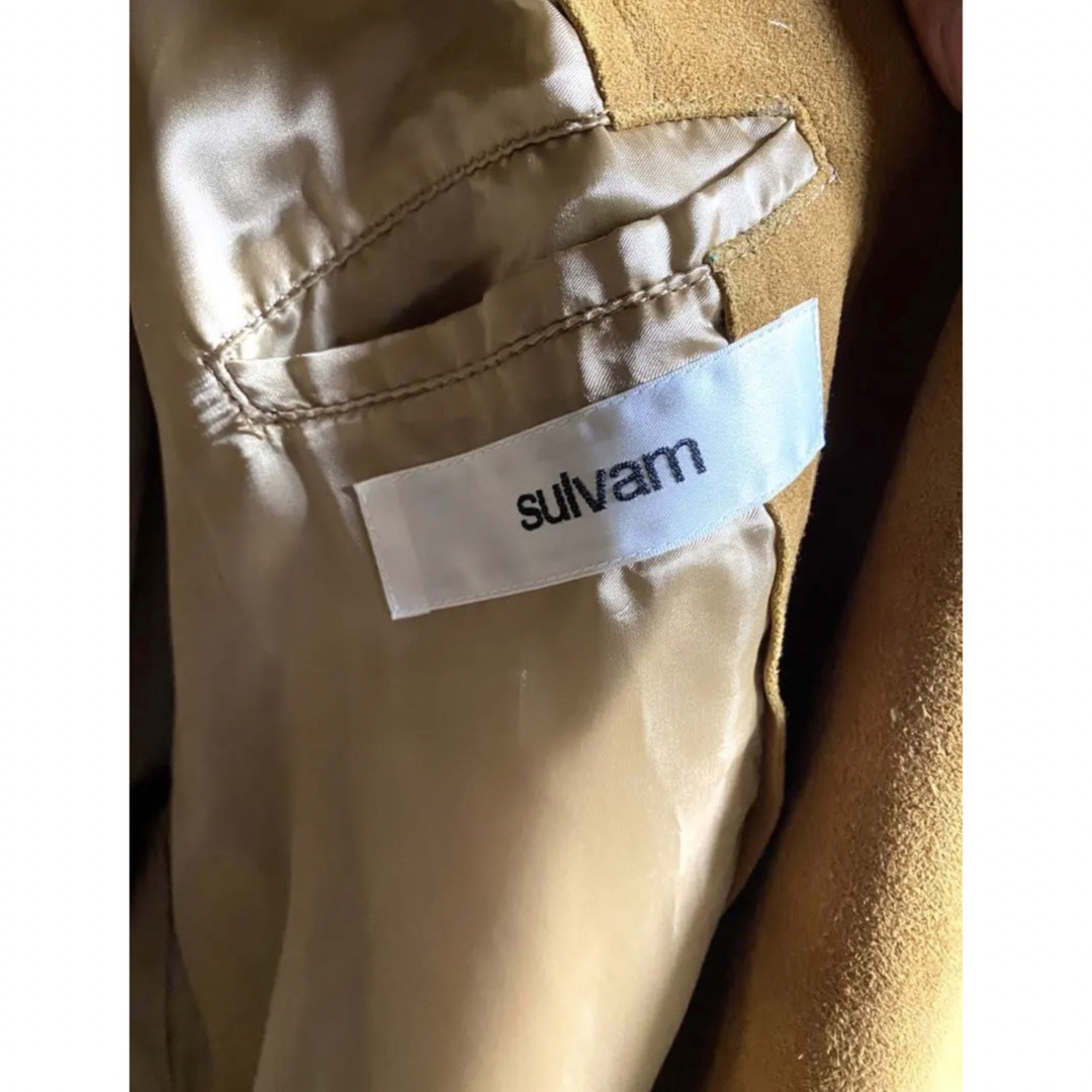 sulvam/サルバムレザーガウンコート2018/AW