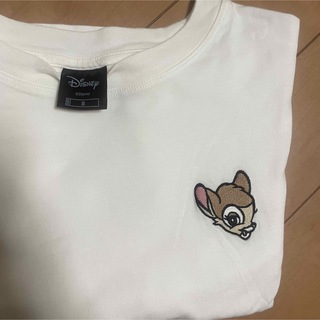 ディズニー(Disney)の𓊆 GU Disneyコラボ バンビ ショートT Sサイズ 𓊇 (Tシャツ(半袖/袖なし))