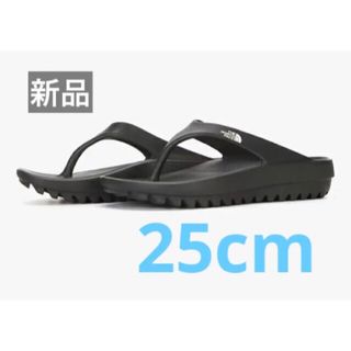 ザノースフェイス(THE NORTH FACE)のノースフェイス WHIZZY FLIP ビーチサンダル BLACK25cm(サンダル)