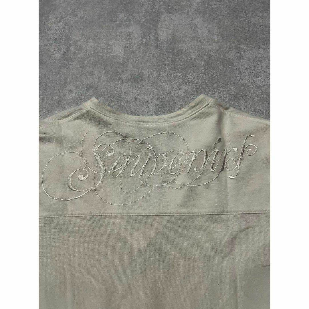 KRIS VAN ASSCHE(クリスヴァンアッシュ)のkris van assche Vネック　刺繍　Tシャツ メンズのトップス(Tシャツ/カットソー(半袖/袖なし))の商品写真