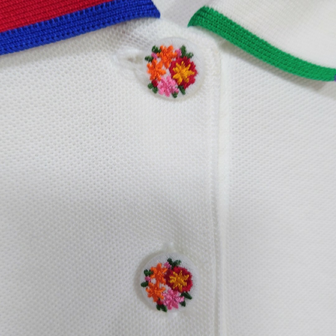 KENZO ケンゾー GOLF ポロシャツ 半袖 ホワイト サイズ2なつめ茶の出品半袖シャツ