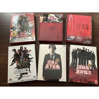 踊る大捜査線 劇場版DVDとブルーレイ6本セット(日本映画)