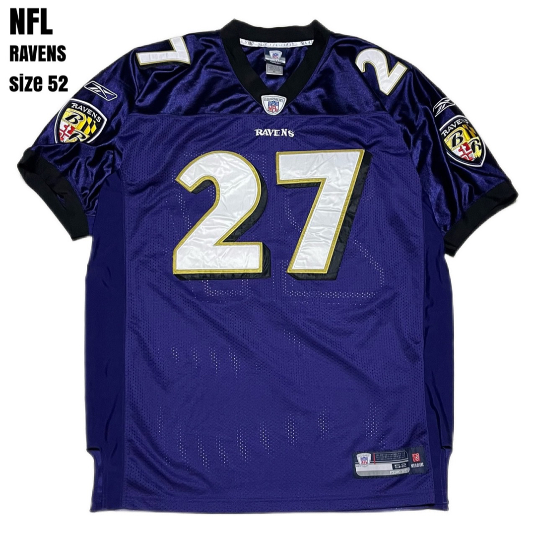 ＊6845 NFL RAVENS レイブンズ　RICE 27 ユニフォーム