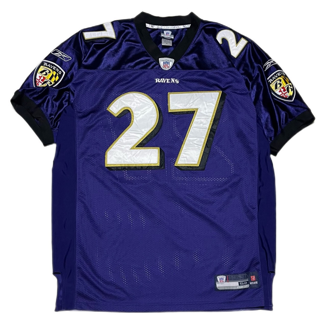 Reebok - ＊6845 NFL RAVENS レイブンズ RICE 27 ユニフォーム の通販 ...