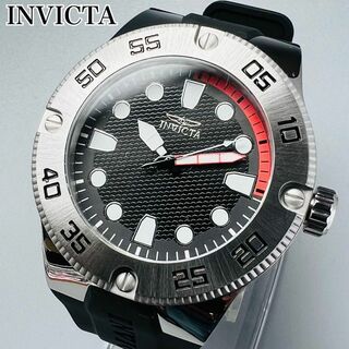 インビクタ(INVICTA)のインビクタ 腕時計 新品 プロダイバー メンズ 電池式 ブラックバンド 黒(腕時計(アナログ))