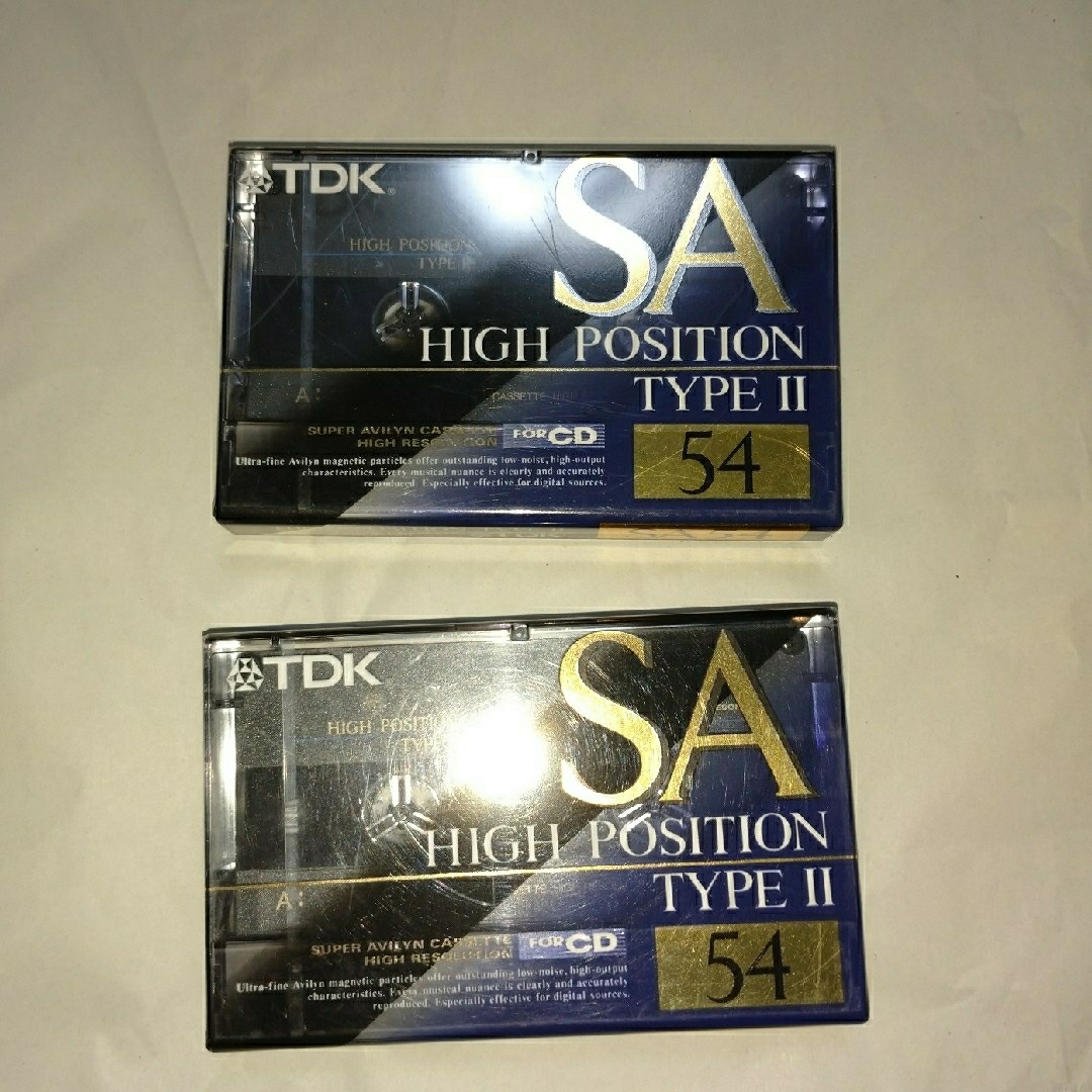 カセットテープ TDK SA 54×2本　MA-XG46（Fermo）×3本