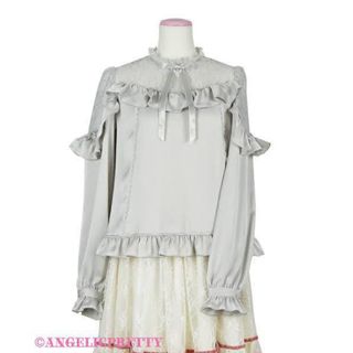 アンジェリックプリティー(Angelic Pretty)のAngelic Pretty Lacy Frillブラウス(シャツ/ブラウス(長袖/七分))