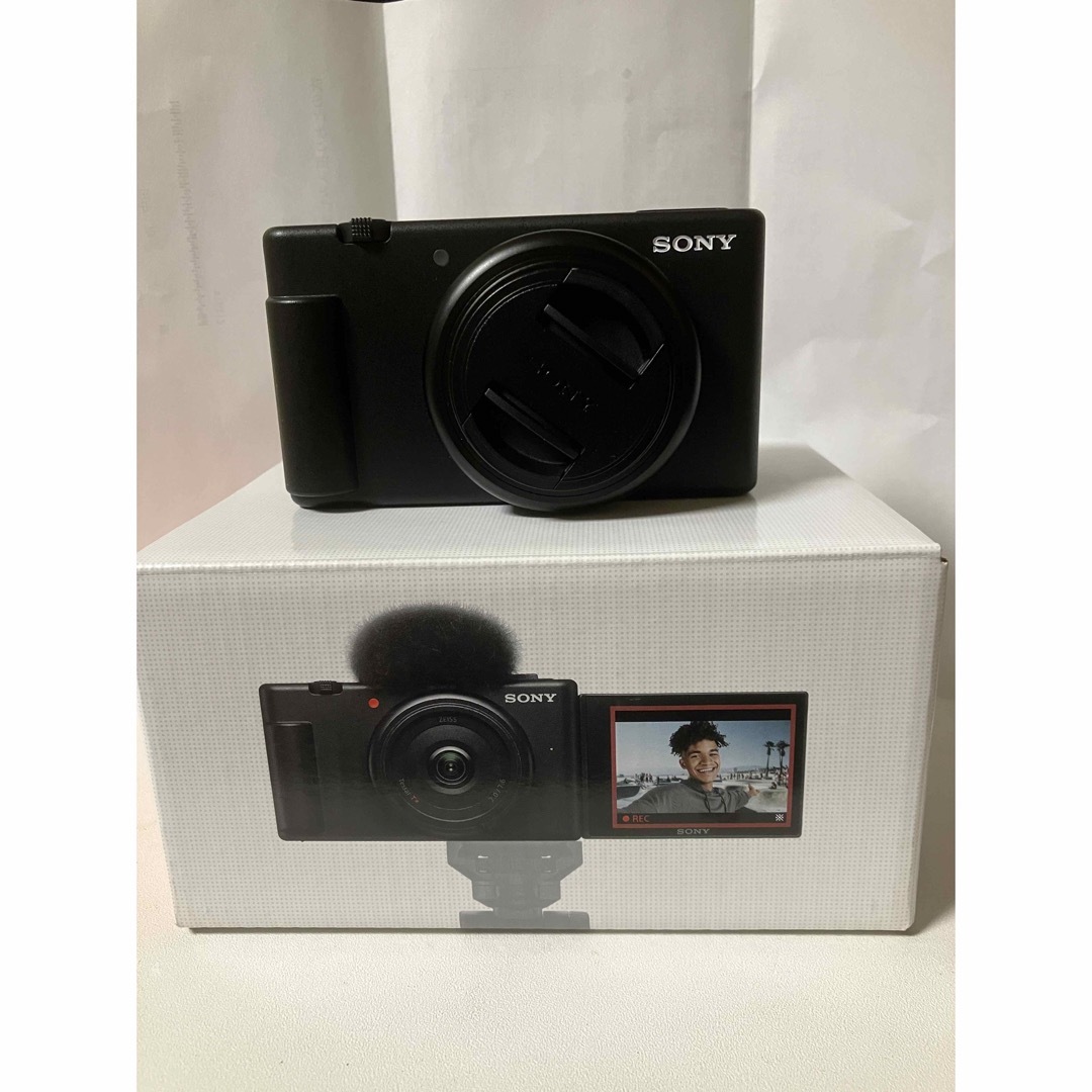 SONY デジタルカメラ VLOGCAM ZV ZV-1F(B) 美品