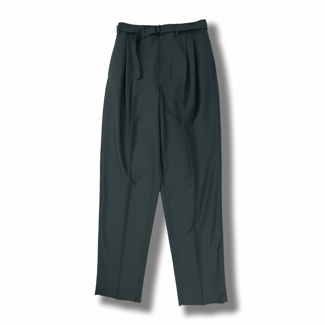 LEMAIRE BELTED PLEAT PANTS(IRON GREY)