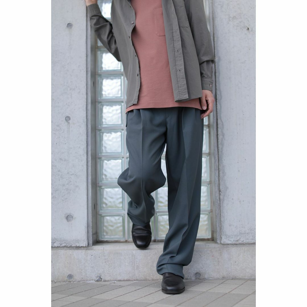 LEMAIRE - LEMAIRE BELTED PLEAT PANTS(IRON GREY)の通販 by メガネの