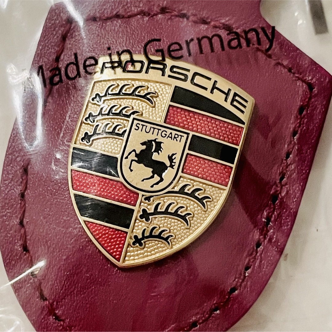 Porsche(ポルシェ)のポルシェ Porsche キーホルダー キータグ キーリング レア 新品 正規店 自動車/バイクの自動車(車内アクセサリ)の商品写真