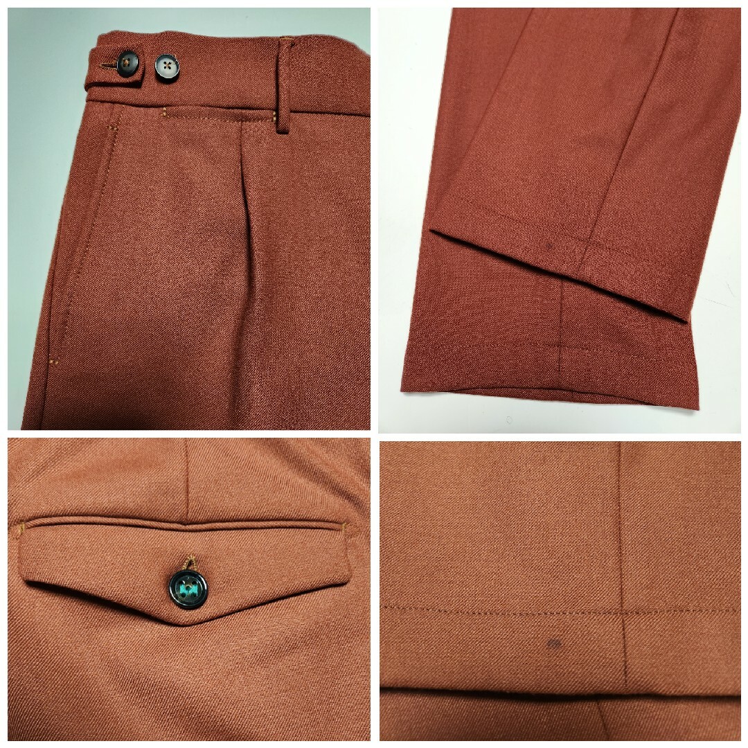 BERWICH - 【美品】BERWICH ベルウィッチ berto BONOTTO製 茶系 48の