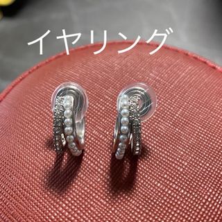 タサキ(TASAKI)のパール　フープ　イヤリング　(イヤリング)