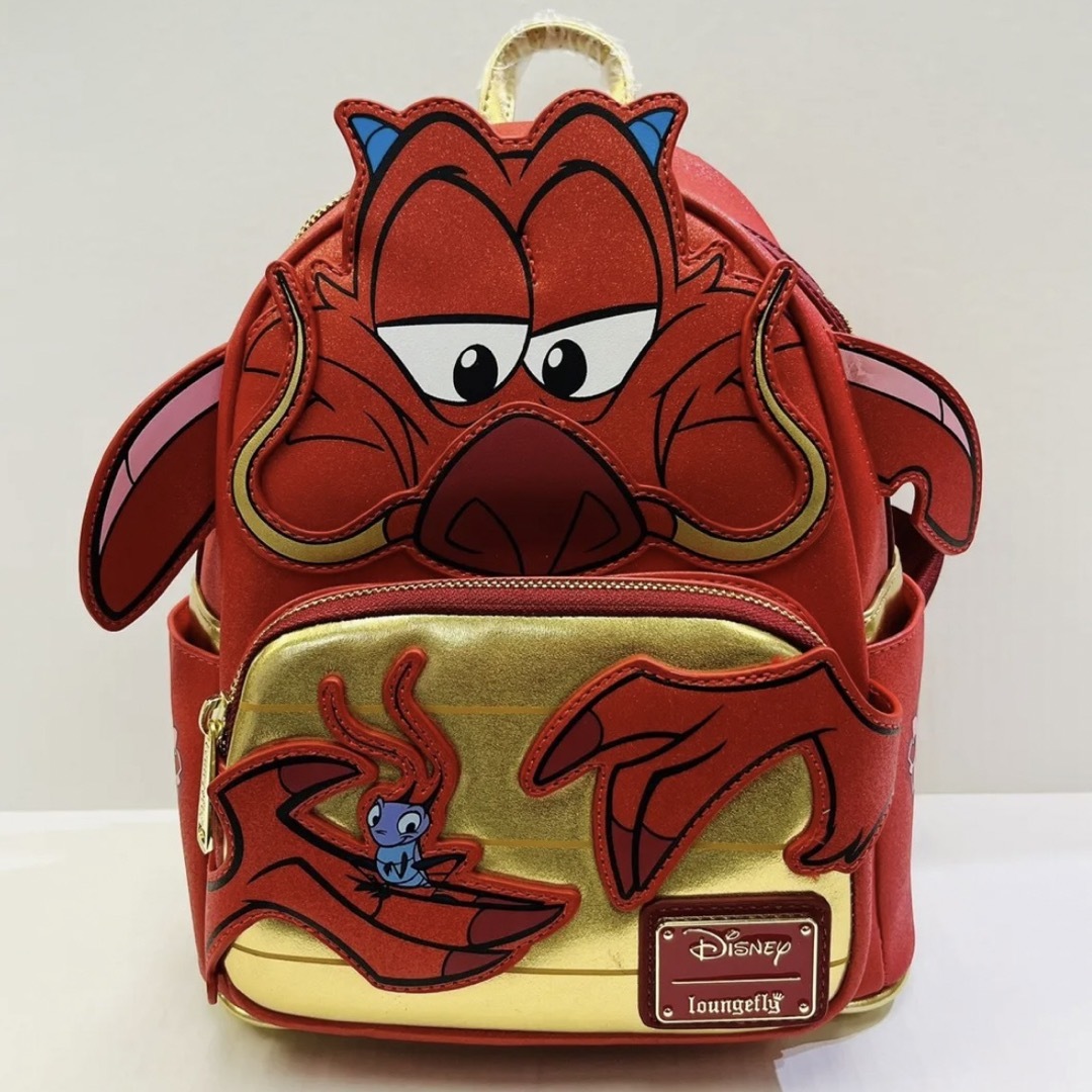 Loungefly ディズニー ムーラン 25周年 ムーシュ リュック-