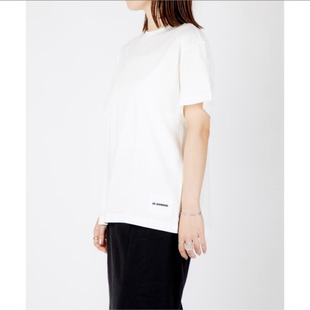 【新品未使用】JIL SANDER オーガニックコットン Tシャツ レディースM