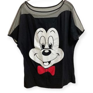 ディズニー(Disney)の未使用　ミッキー　Disney Tシャツ　Mサイズ(シャツ/ブラウス(半袖/袖なし))