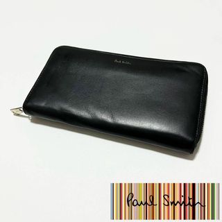 ポールスミス(Paul Smith)のPaul Smith ポールスミス 長財布 マルチストライプ ラウンドジップ(長財布)