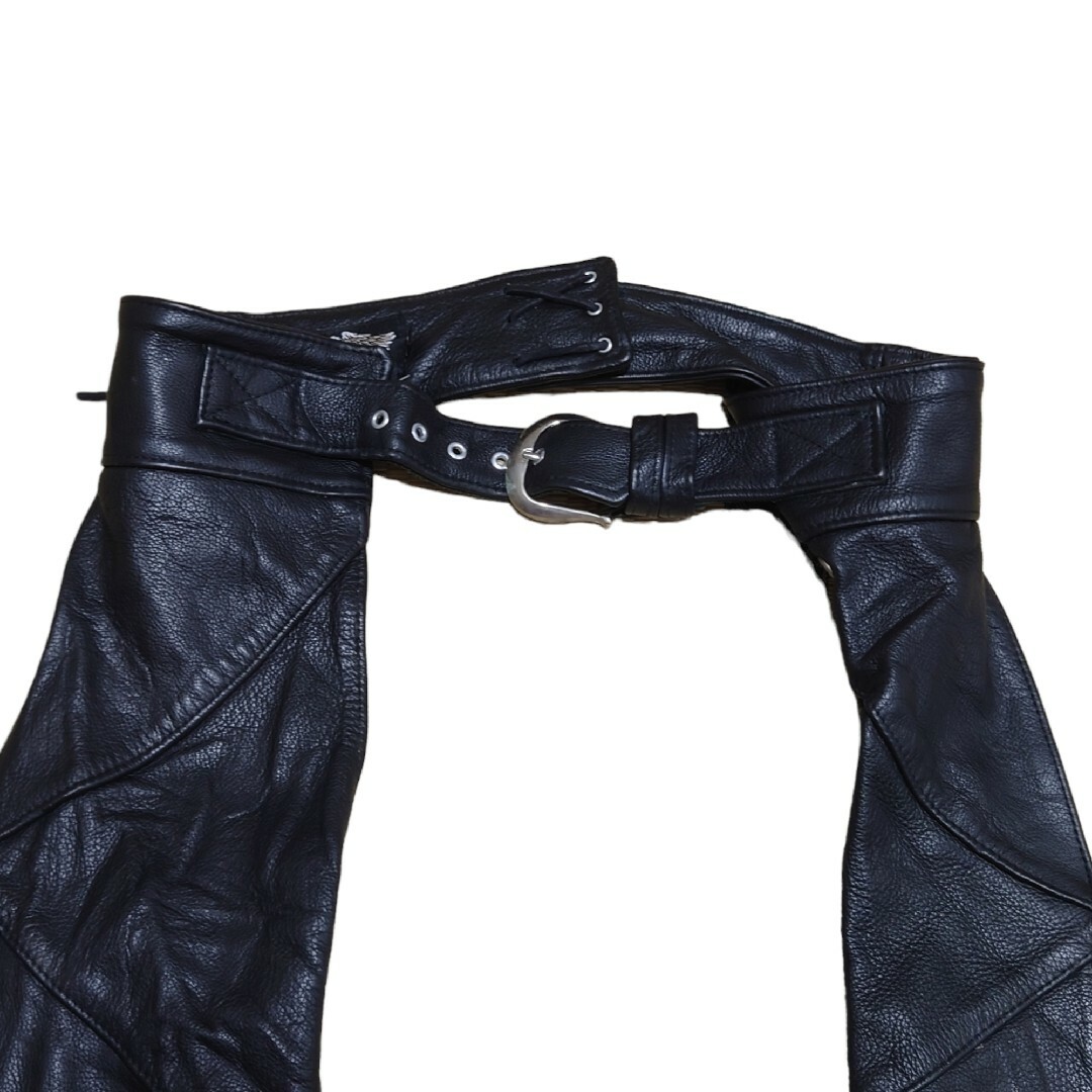 【HARLEY DAVIDSON】USA製 Leather Chaps A949