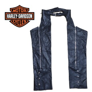 【HARLEY DAVIDSON】USA製 Leather Chaps A949