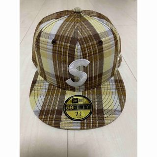 シュプリーム(Supreme)のSupreme Metallic Plaid S Logo New Era (キャップ)