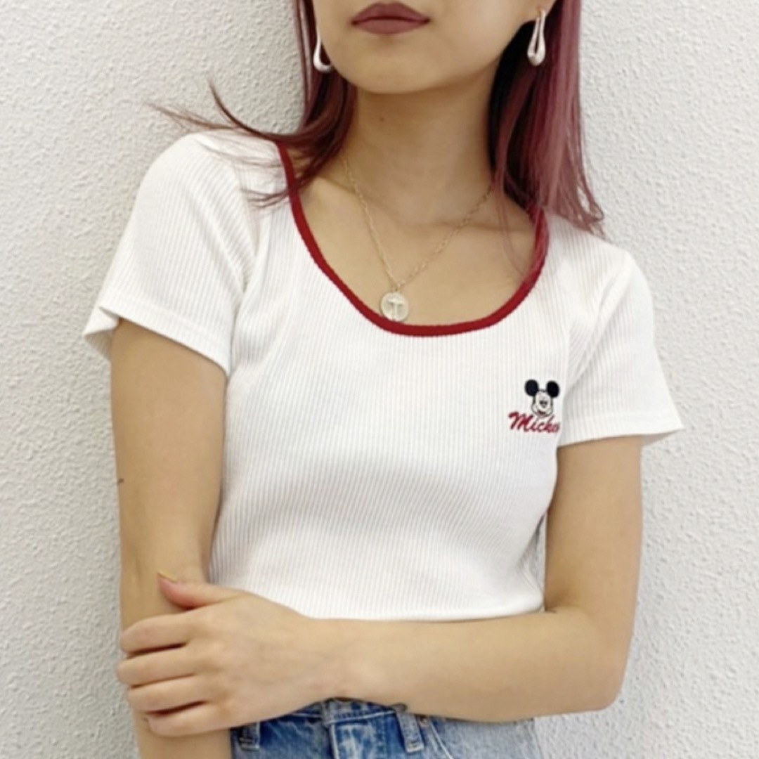 GYDA(ジェイダ)のGYDA  Tシャツ レディースのトップス(Tシャツ(半袖/袖なし))の商品写真