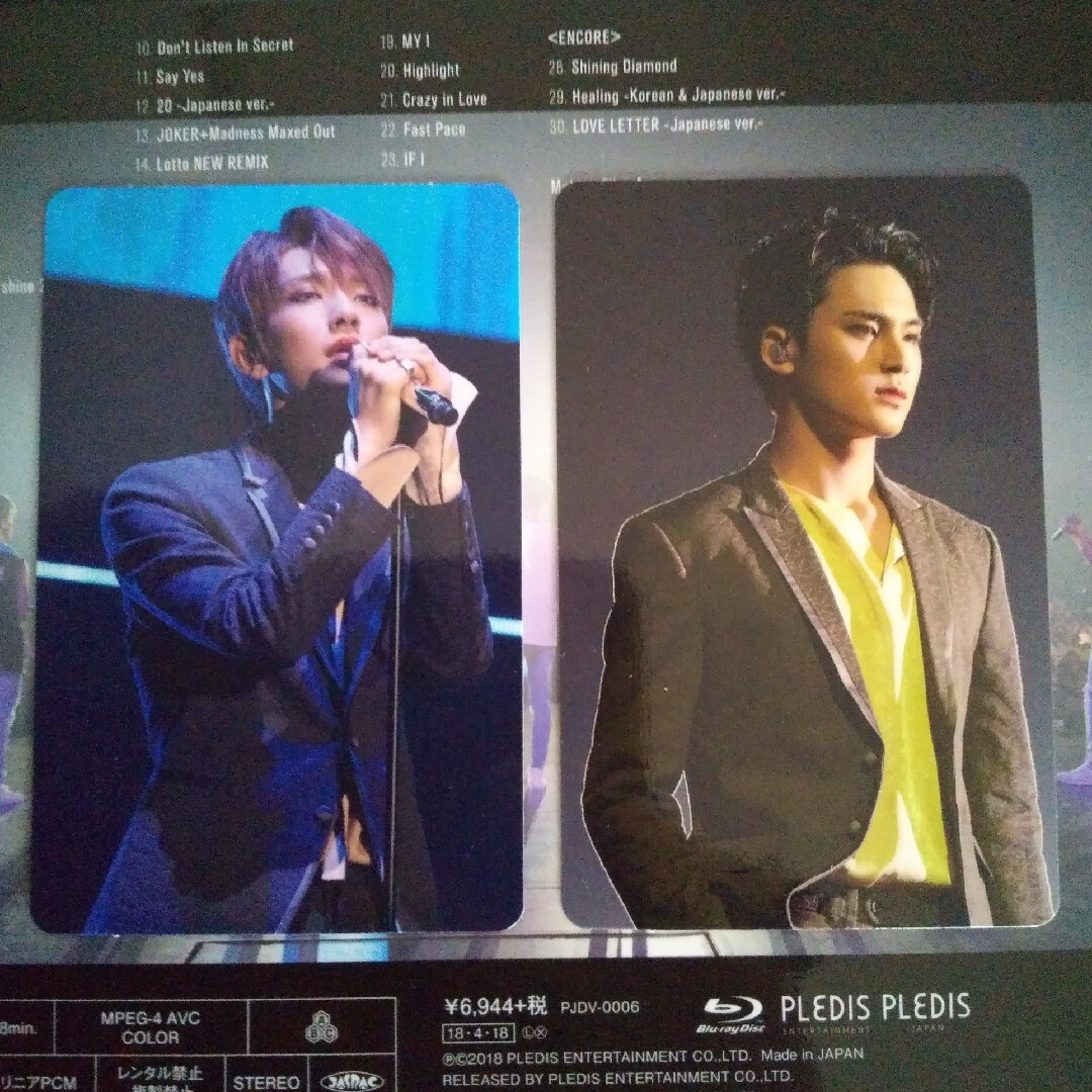 SEVENTEEN DIAMOND EDGE Blu-ray トレカ ミンギュ-