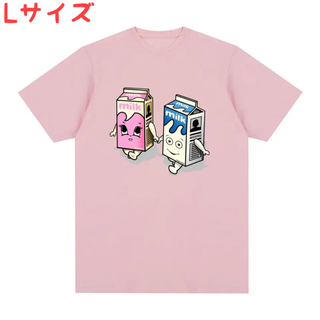 【新品】Lサイズ ブラー Blur Tシャツ coffee and TV(ピンク(Tシャツ/カットソー(半袖/袖なし))