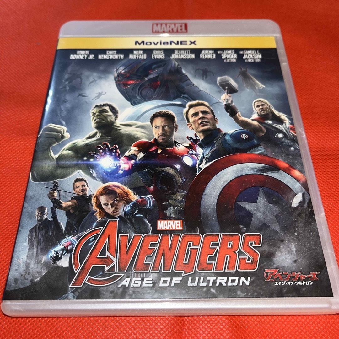 MARVEL　アベンジャーズ／エイジ・オブ・ウルトロン　k's　ブルーレイとDVDの通販　by　shop｜マーベルならラクマ