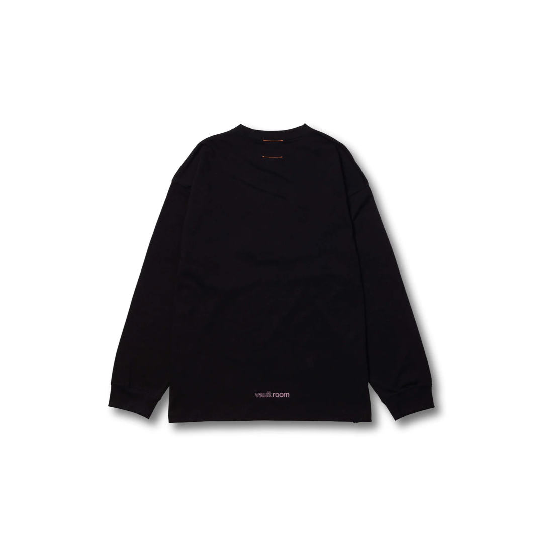 vaultroom VR × AKARIN BIG L/S TEE /BLK L | www.fk-wurfscheibe.de