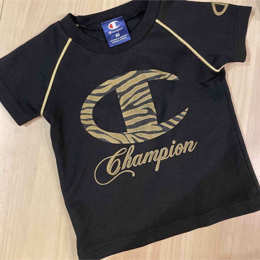 Champion(チャンピオン)のチャンピョン 80cm キッズ/ベビー/マタニティのキッズ服男の子用(90cm~)(Tシャツ/カットソー)の商品写真