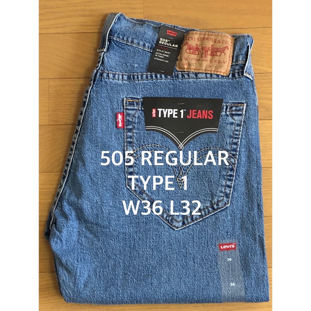 Levi's 505 REGULAR FIT TYPE 1 | フリマアプリ ラクマ