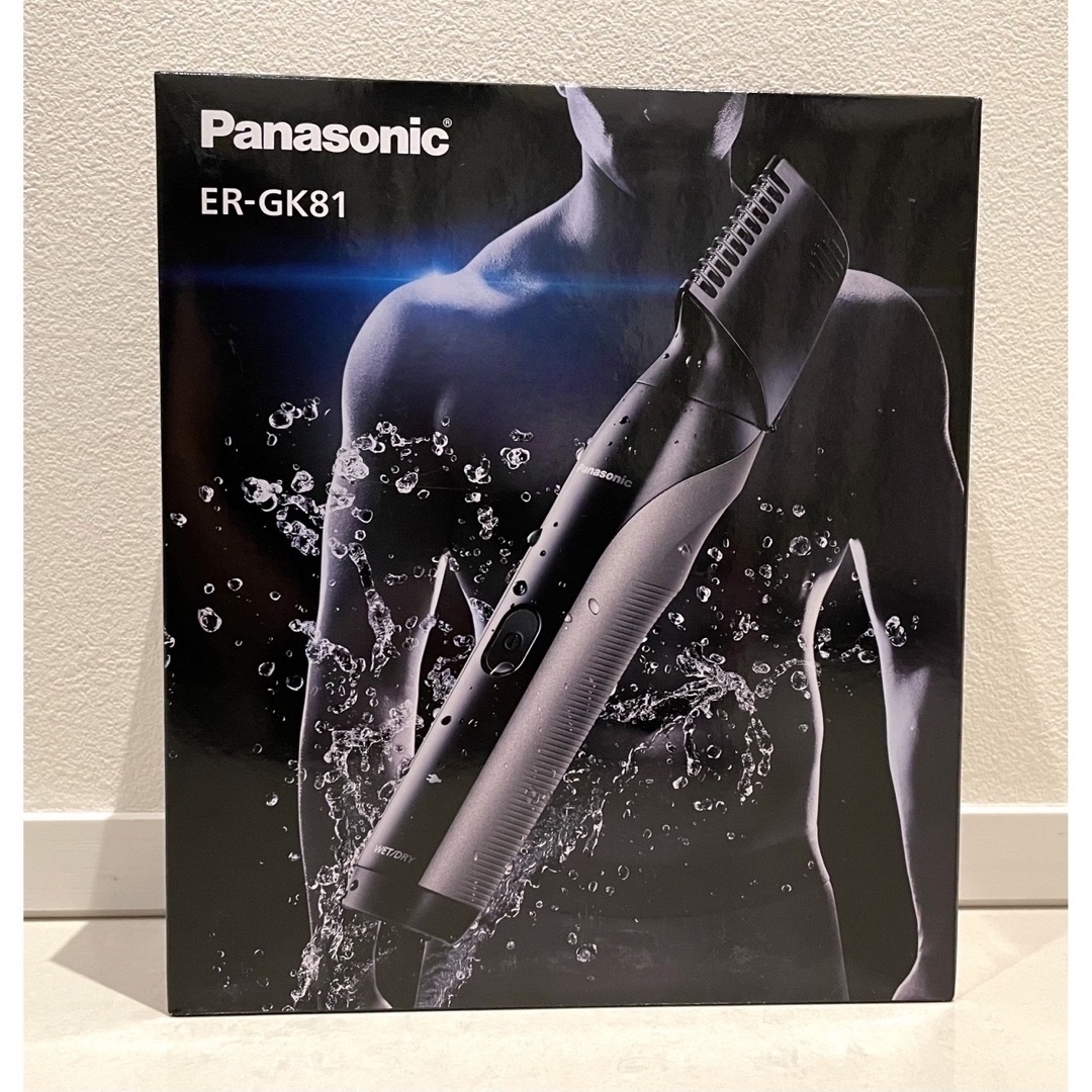 Panasonic - 【新品】Panasonic ボディトリマー ER-GK81-Sの通販 by ...