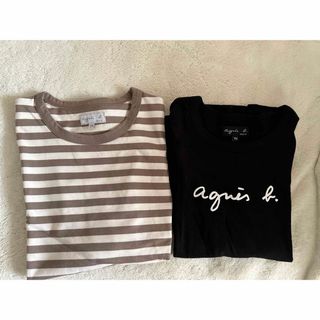 アニエスベー(agnes b.)のアニエスベー　ボーダーTシャツ　セット(Tシャツ(長袖/七分))